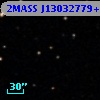 2MASS J13032779+0005157