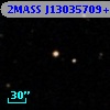 2MASS J13035709+0001095