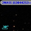 2MASS J13044253+0000043