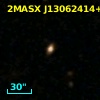 2MASX J13062414+0008009