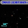 2MASS J13071669+0011560