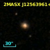 2MASX J12563961+0220119