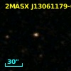 2MASX J13061179-0008123
