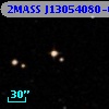 2MASS J13054080-0014038