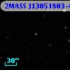 2MASS J13051803-0015488
