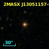 2MASX J13051157-0005198