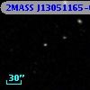 2MASS J13051165-0010295