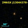 2MASX J13044378-0013094