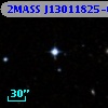 2MASS J13011825-0436376