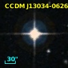 CCDM J13034-0626AB
