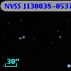 NVSS J130038-053733