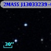 2MASS J13033239-0737583