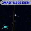 2MASS J13051359-0755294