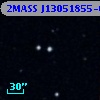2MASS J13051855-0746360