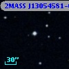 2MASS J13054581-0753577