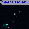 2MASS J13064662-0753302