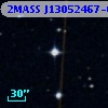 2MASS J13052467-0833250