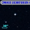 2MASS J13071819-0840264