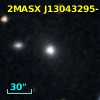 2MASX J13043295-1957338