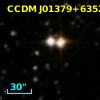 CCDM J01379+6352A