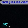 NVSS J131133+380724