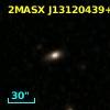 2MASX J13120439+3907227