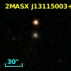 2MASX J13115003+3912426