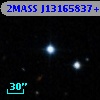 2MASS J13165837+3739366