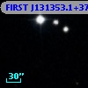 FIRST J131353.1+374447