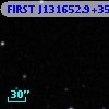 FIRST J131652.9+355524