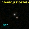 2MASX J13105703+3743411