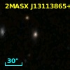 2MASX J13113865+3715415