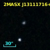 2MASX J13111716+3603306