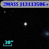 2MASS J13113506+3644291