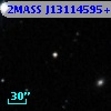 2MASS J13114595+3638235
