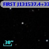 FIRST J131537.4+332812