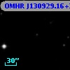OMHR J130929.16+320303.7