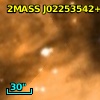 2MASS J02253542+6202067