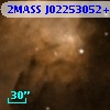 2MASS J02253052+6200120