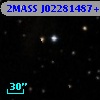 2MASS J02281487+6131513