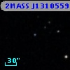 2MASS J13105597+3019358