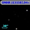 OMHR J131502.94+310435.5