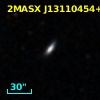 2MASX J13110454+3028586