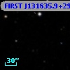 FIRST J131835.9+293613