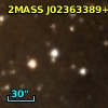 2MASS J02363389+6106222