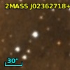 2MASS J02362718+6117290