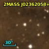 2MASS J02362058+6119085