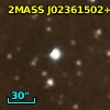 2MASS J02361502+6112040
