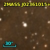 2MASS J02361015+6116425