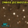 2MASS J02360559+6118023